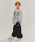 【WEB限定】 スーパーワイドパンツ  10分丈