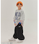 【WEB限定】 スーパーワイドパンツ  10分丈
