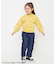 フリルデニムパンツ  10分丈