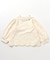 フラワージャガードスカラップTシャツ