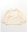 フラワージャガードスカラップTシャツ