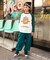 B NEWJACK ラグラングラフィックTシャツ
