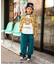 B NEWJACK ラグラングラフィックTシャツ