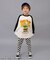 B NEWJACK ラグラングラフィックTシャツ