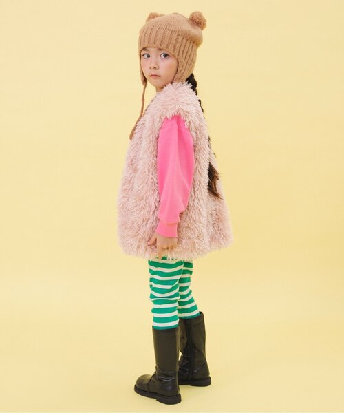 限定価格✴︎ラグジュアリーな極上のファー★エンバ　フォックスファーロングジレ &mall（アンドモール）三井ショッピングパーク公式通販