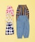 WEB限定  ゆるタックパンツ