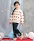 リボンニットコールきゅんパンツ  10分丈