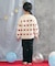 リボンニットコールきゅんパンツ  10分丈