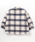 起毛チェックシャツジャケット