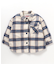 起毛チェックシャツジャケット