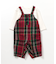 【リンク】2Pセットチェックベビーサロペ