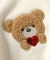 tiny bear 袖ボアチェックトレーナー