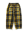 【リンク】チェックパンツ  10分丈