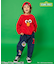 WEB限定  セサミストリート ワッペンパンツ  10分丈