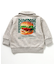 WEB限定 ドムドムハンバーガー ハーフジップトレーナー
