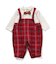 【リンク】チェックサロペットカバーオール