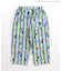 WEB限定 PEZ×tiny bear 総柄パンツ  10分丈