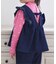 バックリボンフリルベスト＆フリルパンツ2Pセット  10分丈