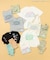 【リンク】ちびまる子ちゃんコラボ グラフィックTシャツ(大人サイズ)
