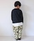 ワイドタックパンツ  10分丈