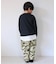 ワイドタックパンツ  10分丈