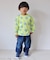 ワイドタックパンツ  10分丈