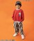 ワイドタックパンツ  10分丈
