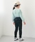 後ろフリルレギンス/7days Style pants  10分丈