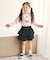 WEB限定 カットソーフリルキュロット