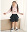 WEB限定 カットソーフリルキュロット