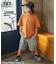 ワイドカットカーゴパンツ  6分丈
