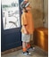 ワイドカットカーゴパンツ  6分丈
