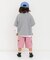 ワイドカットカーゴパンツ  6分丈