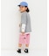ワイドカットカーゴパンツ  6分丈