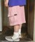 ワイドカットカーゴパンツ  6分丈