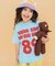 I'm Jelly ピグメント加工ロゴTシャツ