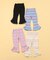 【リンク】メロウリブフレアパンツ  10分丈