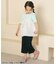 リボンポケットきゅんパンツ（クロップド）  8分丈