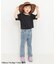 【リンク】前後どっちも着れる　メロウリブTシャツ