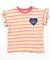 WEB限定 ハート・フラワーアップリケフリルTシャツ