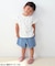 WEB限定 ハート・フラワーアップリケフリルTシャツ
