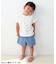 WEB限定 ハート・フラワーアップリケフリルTシャツ