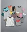 【WEB限定】ボーダー&無地ベーシック半袖Tシャツ