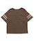 フットボール製品染め5分袖Tシャツ