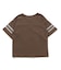 フットボール製品染め5分袖Tシャツ