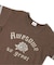 フットボール製品染め5分袖Tシャツ