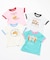 【再入荷/リンク】4柄転写モチーフ半袖Tシャツ
