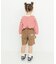 カラーデニムハーフパンツ  5分丈