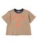 WEB限定  リンガー配色アニマルカレッジTシャツ