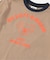 WEB限定  リンガー配色アニマルカレッジTシャツ